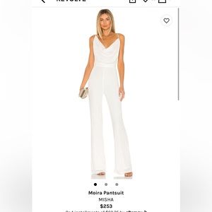 MISHA - Moira Pantsuit - Revolve